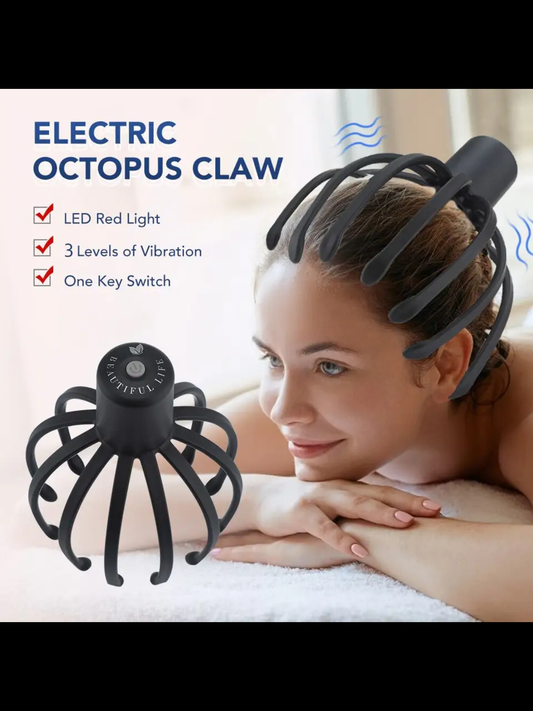 Electric Octopus Claw Scalp Massager - Luxuryhealthzone