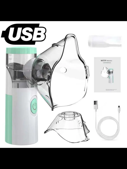Silent Mesh Medical Nebulizer- Portable Handheld Asthma inhaler atomizer - Luxuryhealthzone